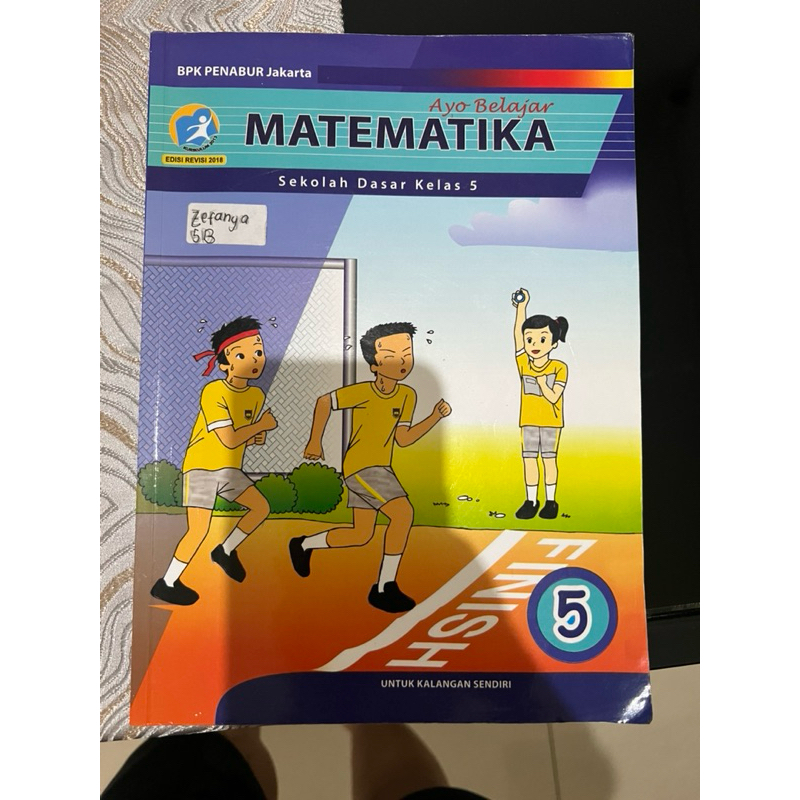 Buku Matematika SD Kelas 5 dan 6 BPK Penabur Jakarta