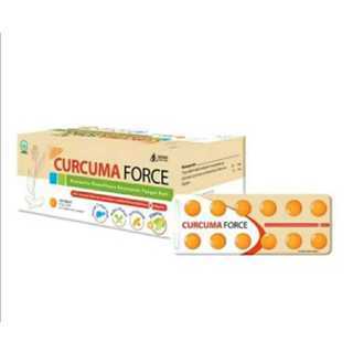 Curcuma force Blister Isi 12 Tablet / Promo Vitamin kesehatan