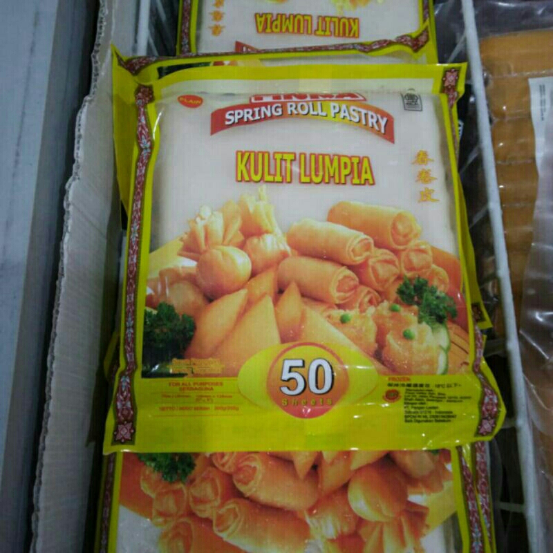 

Finna spring roll pastry / Kulit lumpia Finna isi 50 / kulit lumpia Finna isi 40 / kulit lumpia premium