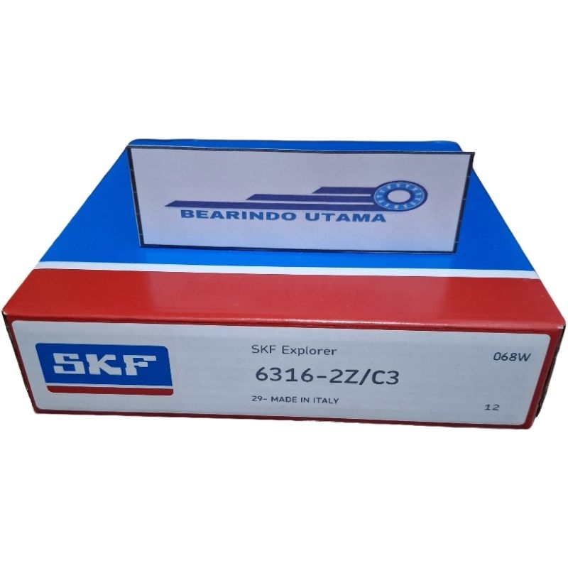 BEARING 6316 ZZ / 6316ZZ / 6316 2Z SKF C3 ITALY