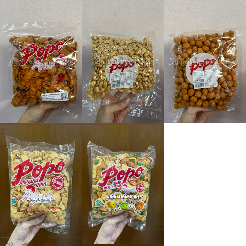 

POPO MURUKU IKAN / HAPPY HOUR / ATOM WIJEN / SWEET SPICY / SHANDONG -POPO