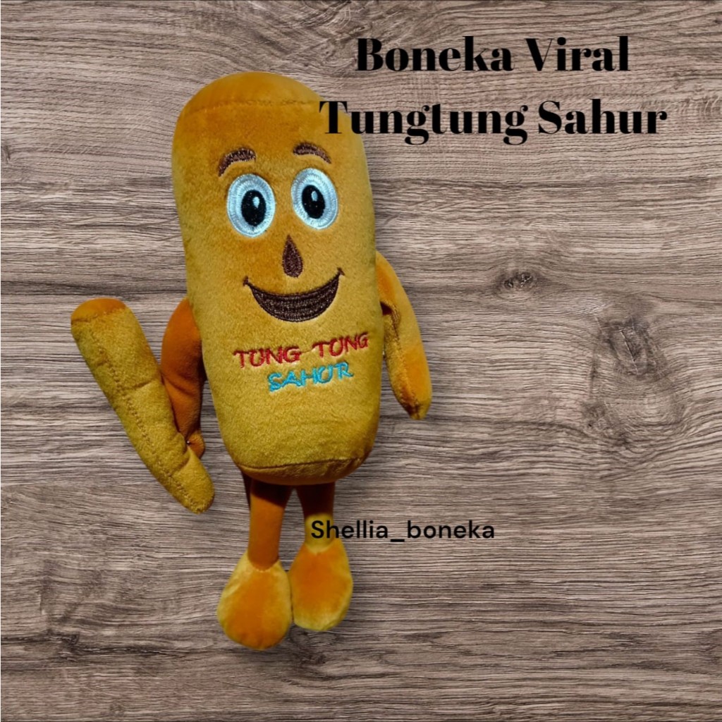BONEKA TUNG-TUNG SAHUR / TUNG TUNG SAHUR / GAME TUNG-TUNG SAHUR