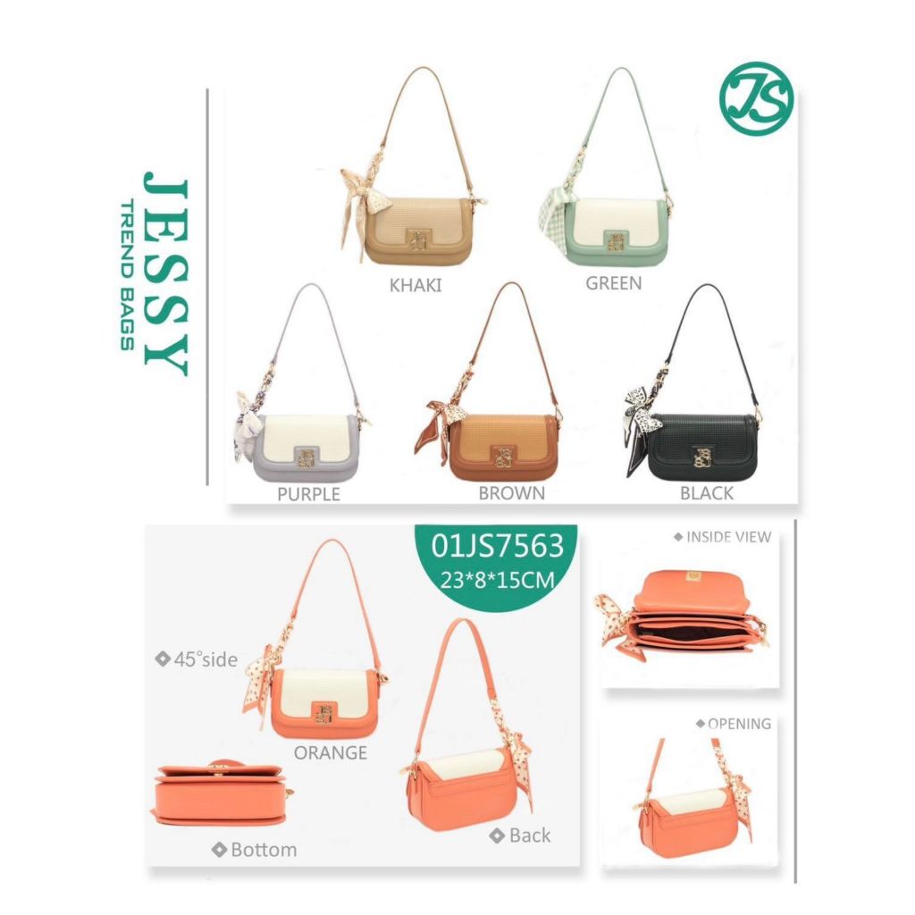 JessyBag Tas Wanita Import Original Handbag Kokoh SlingBag JS7563