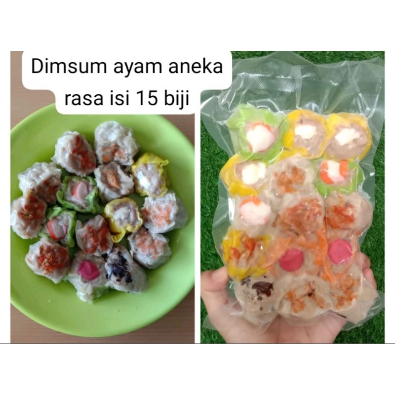 

Dimsum ayam mix aneka rasa isi 15 by Yukning
