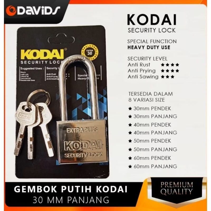 TERLARIS Gembok Kuning Kecil Koper Laci Lemari Tas - 20/25/30mm - Dexpro Anti Karat Air Maling Besar