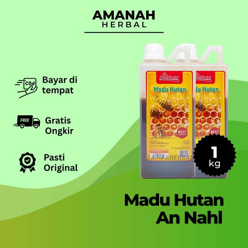 

Sehato Madu Hutan An-Nahl 1kg