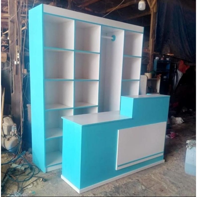 rak loundry meja kasir