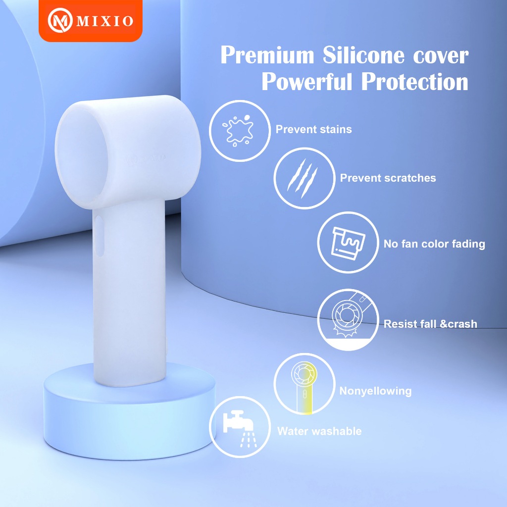 MIXIO Silicon Case GS-08 High-speed kipas Turbo Protective Case Cover Silicone Protector
