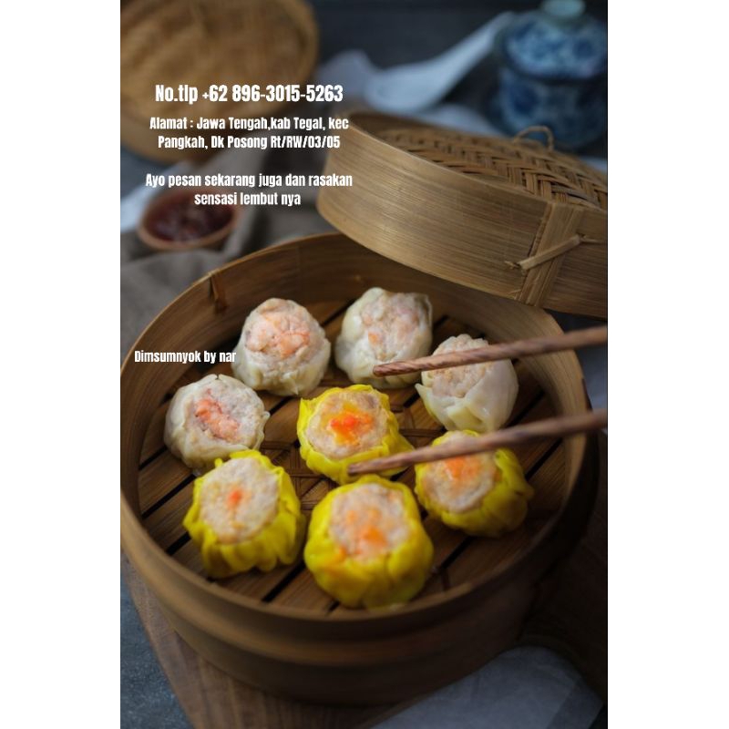 

Dimsum ayam dan dimsum udang