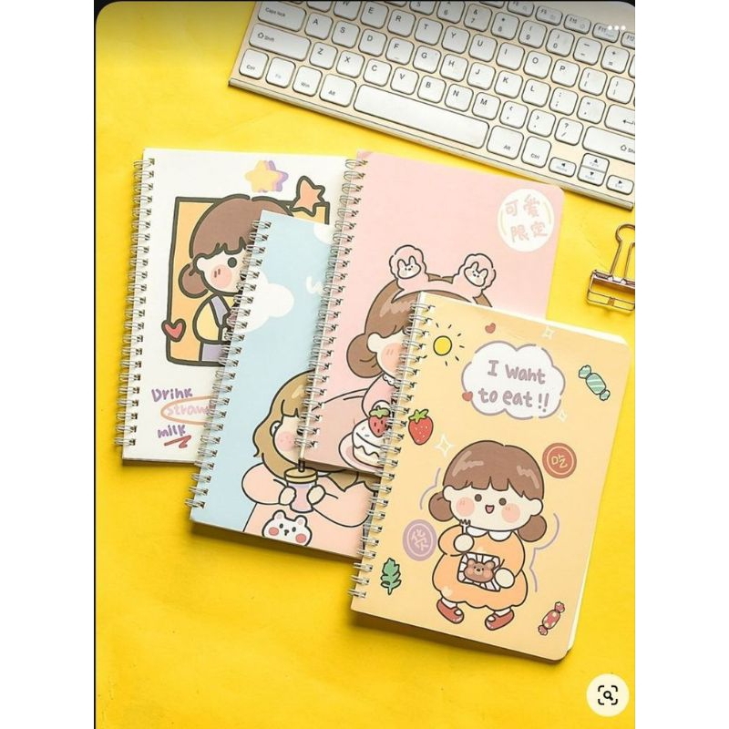 Notebook Aesthetic / Buku Catatan Lucu – Journal, Planner, Diary, Kuliah, Sekolah