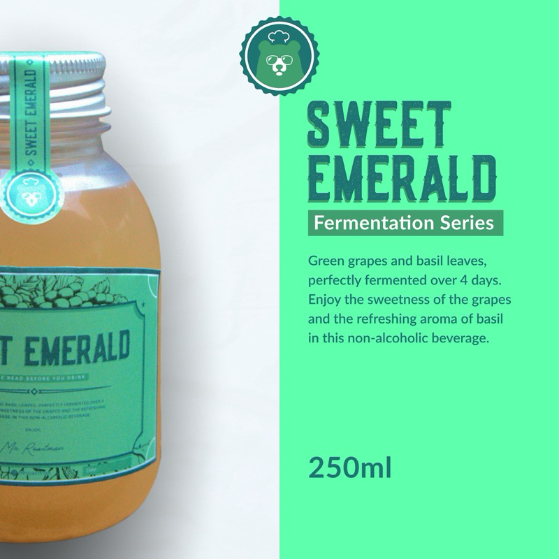 

Fermentasi Series Non-Alcoholic Drinks | Sweet Emerlad