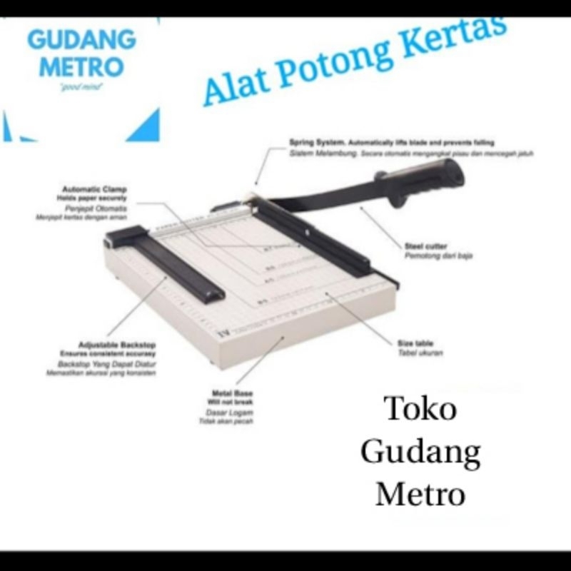 

Alat Potong Kertas Tajam dan Berkualitas