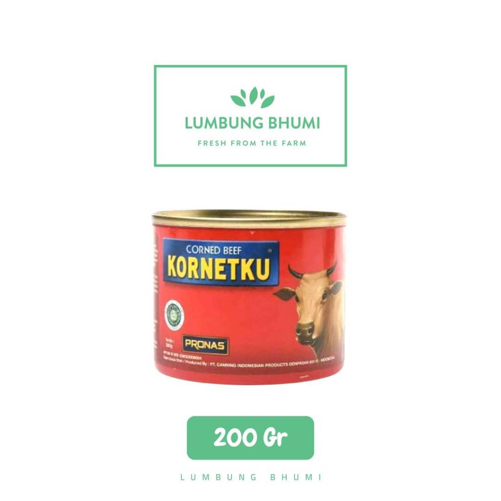 

PRONAS Kornet Daging Sapi 200 Gr 1 Pcs - Lumbung Bhumi