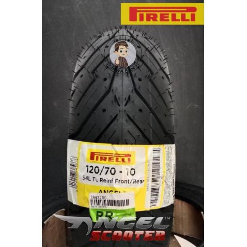 ban pirelli angel scooter 120/70-10 ban vespa ring 10 tubeless vespa lx125