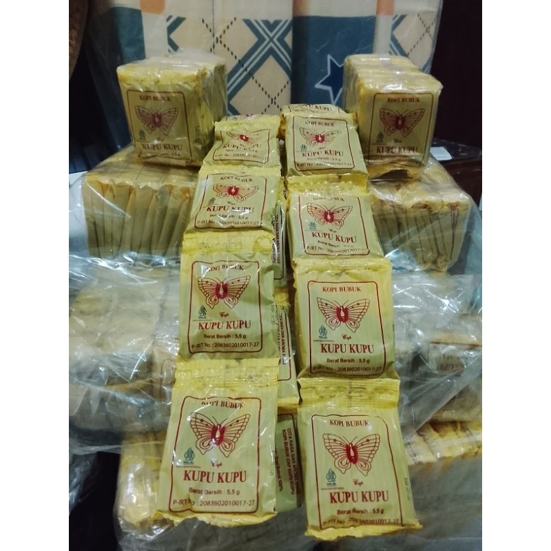 

KOPI HITAM CAP KUPU KUPU KHAS BANTEN 1PACK TERMURAH