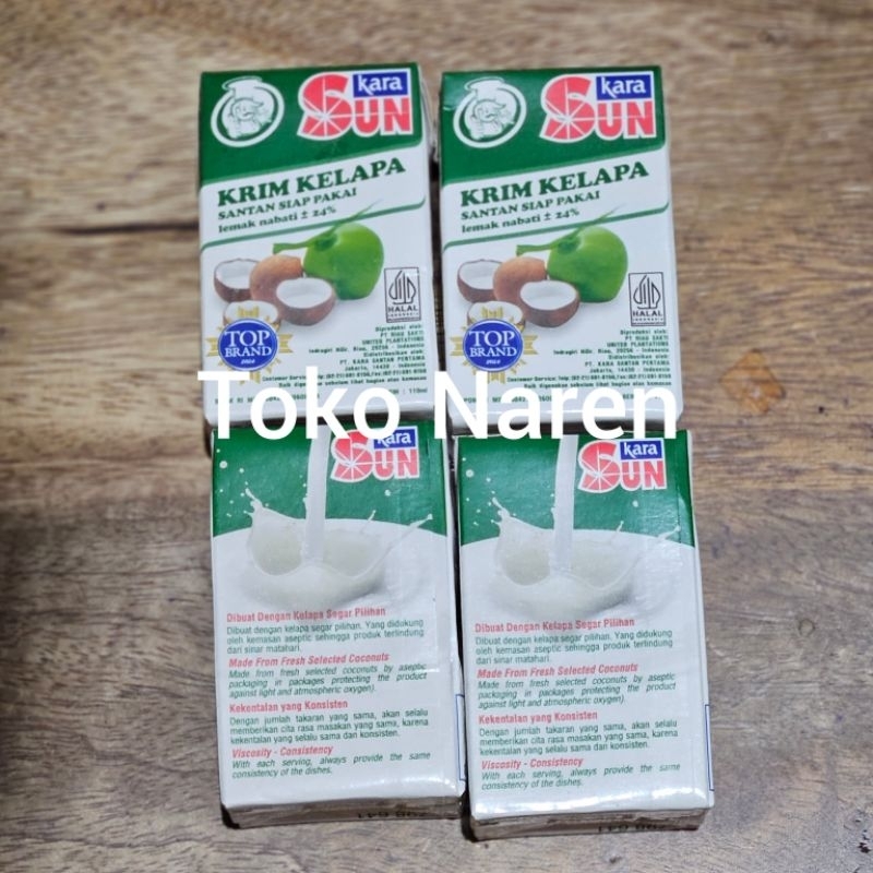 

SANTAN SUN KARA KEMASAN KOTAK ISI 110ML