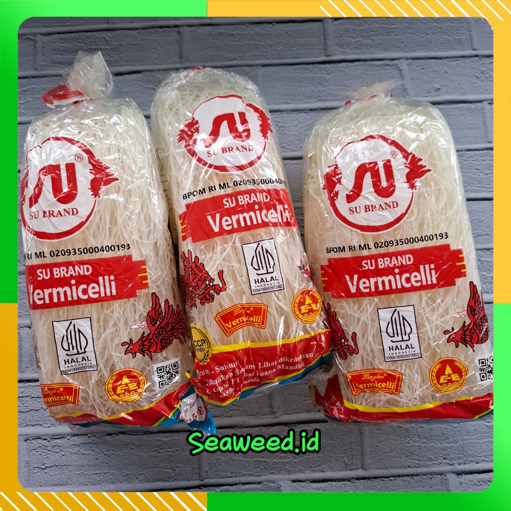 

SU Brand Longhou Long Hou Naga / Soun Sohun Vermicelli / 50 Gram / 250GR