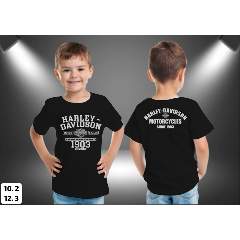 Kaos Anak Harley Davidson
