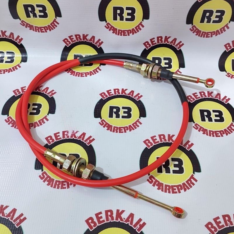 kabel hilo/kabel tali double dobel power gardan Viar Kaisar (1,5M) motor roda tiga -Sedia sparepart 