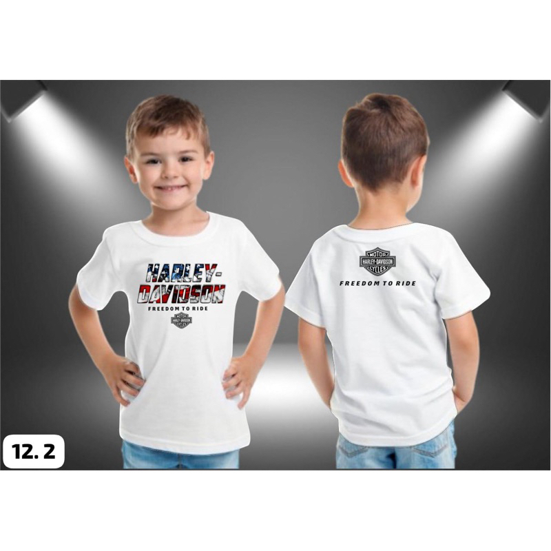 Kaos Anak Harley Davidson