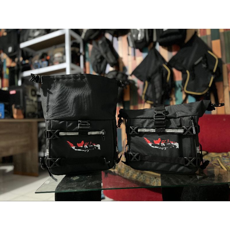 Tas Motor samping sidebag motor touring