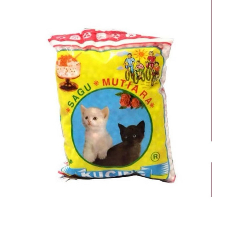 

Sagu Mutiara Cap Kucing Kemasan 100 gr