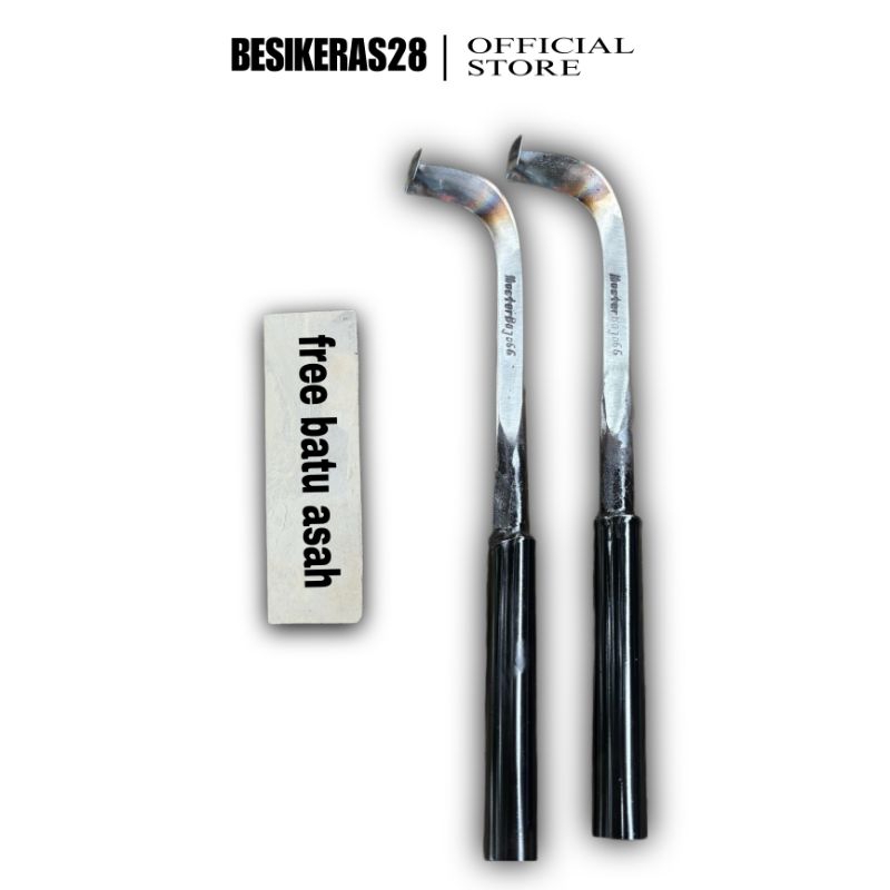 PISAU SADAP KARET BAJA PAKU REL ASLI