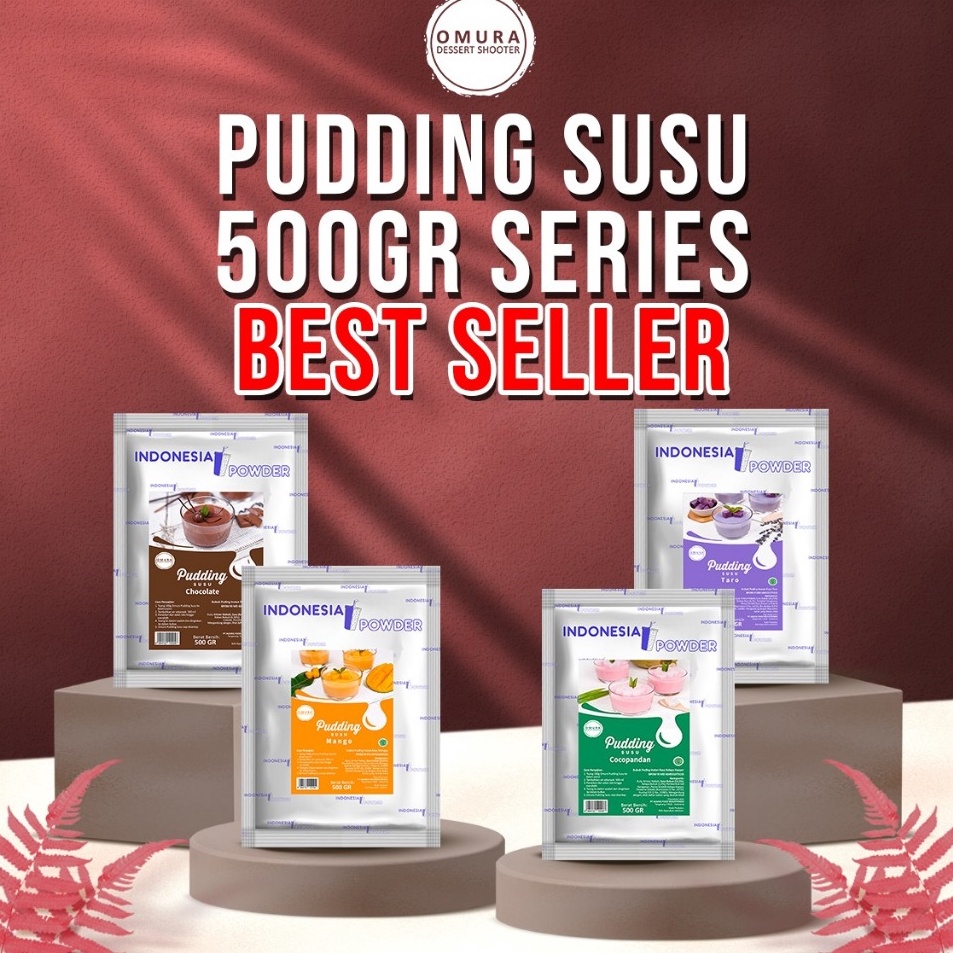

Cod SERIES Pudding Susu Mix Gula Aneka Rasa 5 Gr Puding Sutra Dessert Instant Omura Powder