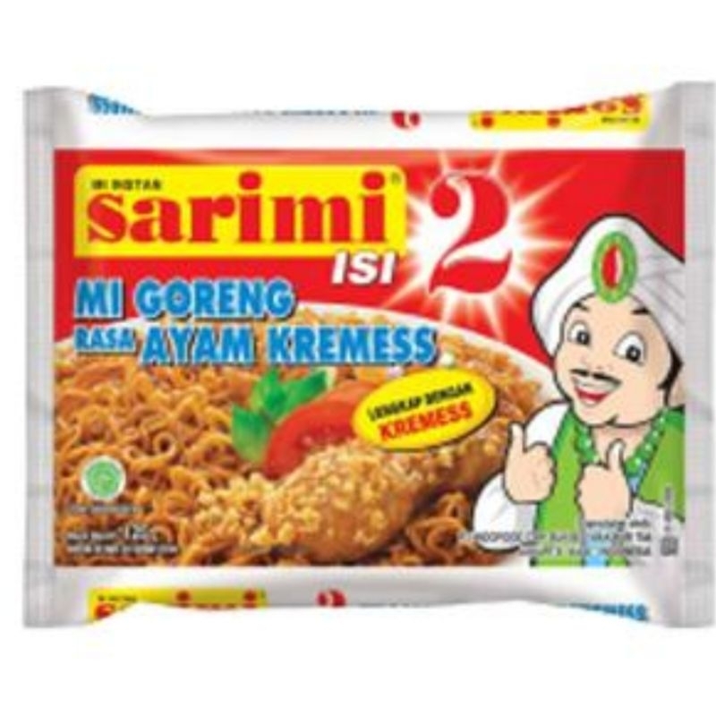 

[ 1 Ctn - 24 Pcs ] Mie Instan Sarimi isi 2 Rasa Ayam Kremes 108 gr