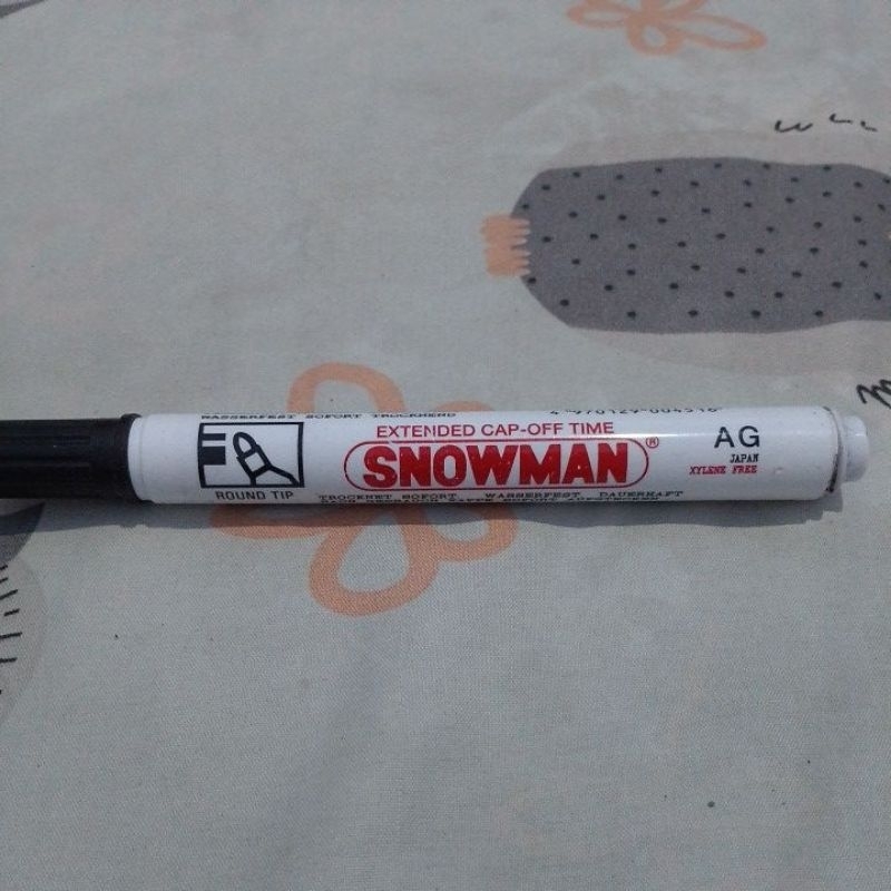 

Spidol permanen snowman