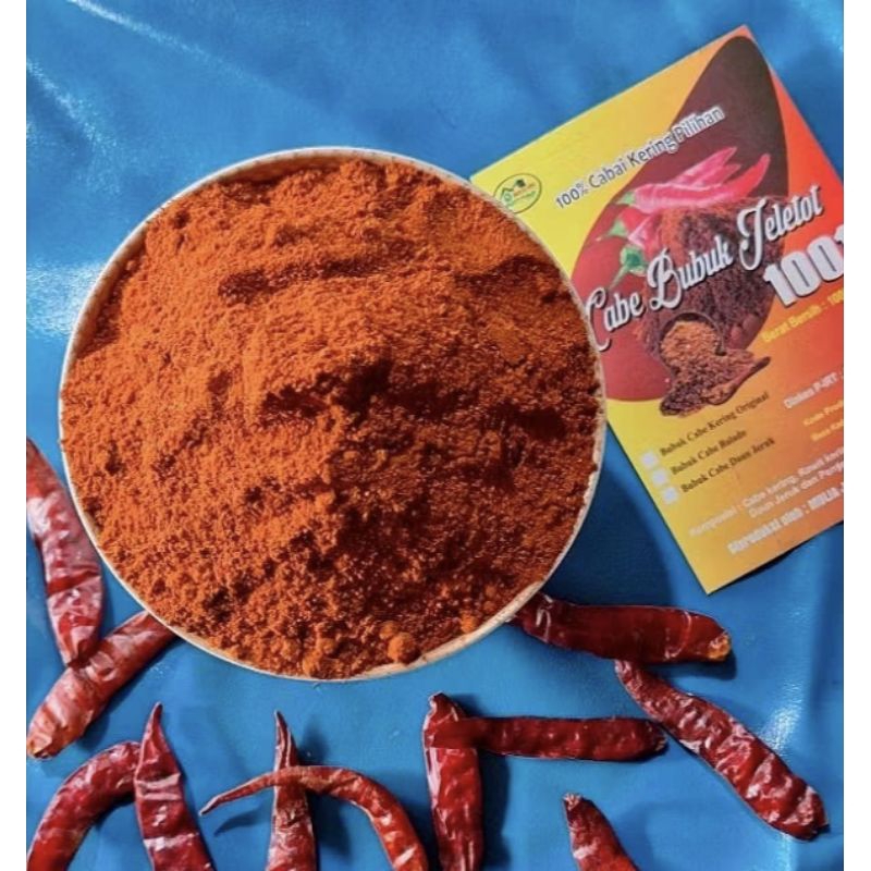 

Cabe Bubuk Halus 100gram – Pedas Alami dari Cabai India