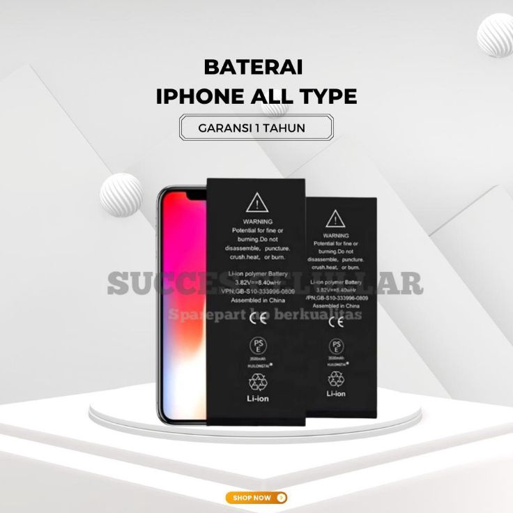 Batre Baterai Battery Batray Compatible iPhone 55g 6 6s 6s 6 6s 7 7 8 8 X XR XS XS MAX 11 11 PRO 11 