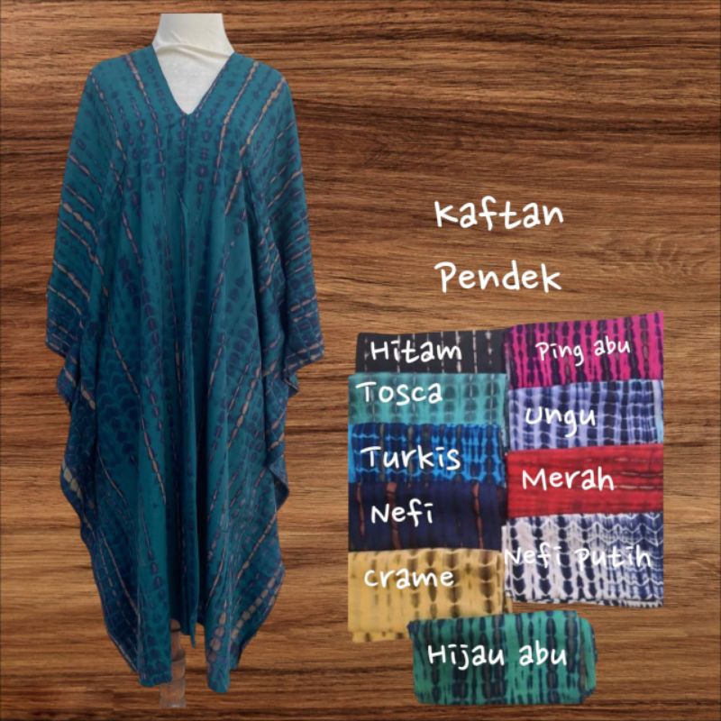 kaftan pendek