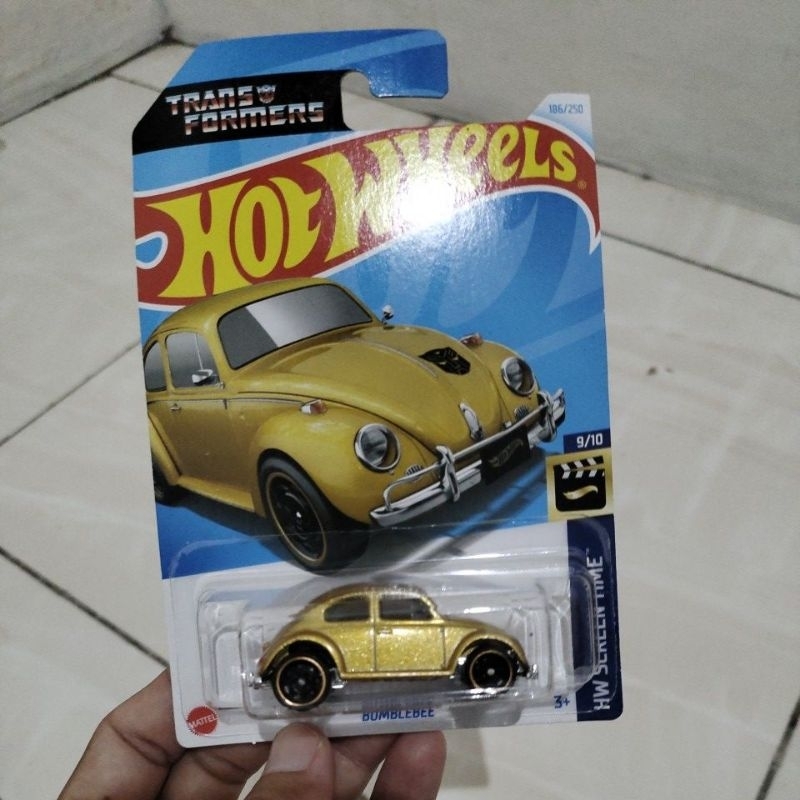hot wheels bumblebee gold