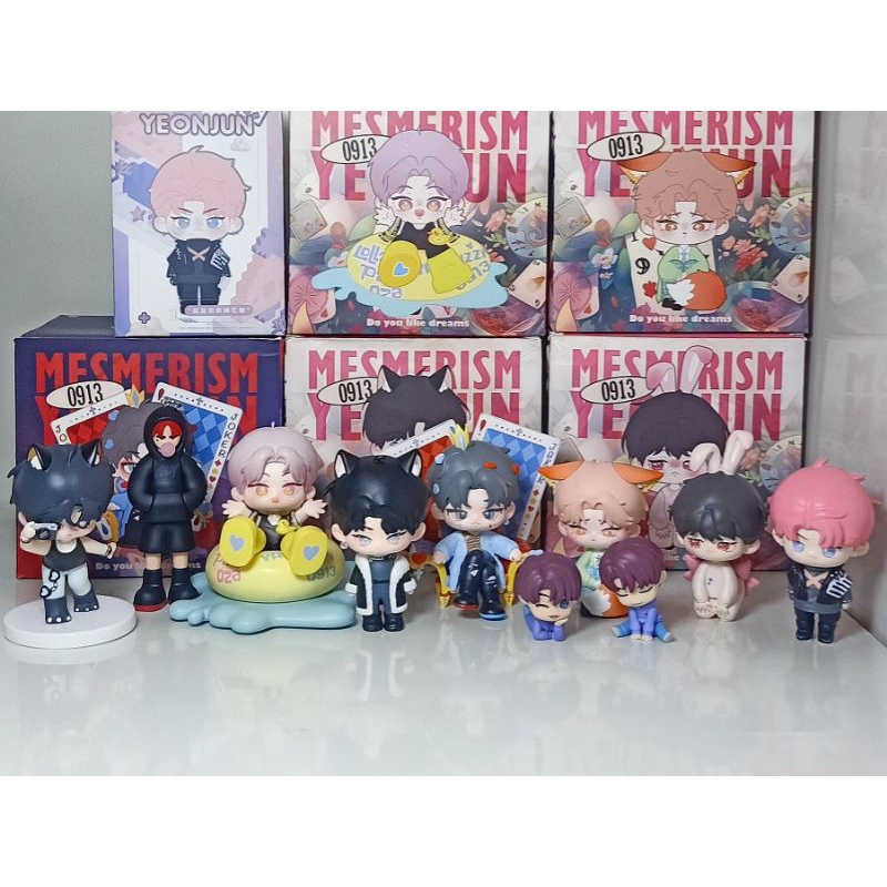 [READY STOCK] TAKE ALL FIGURE YEONJUN (YEONJUNBAR, MESMERISM & BANDAI)