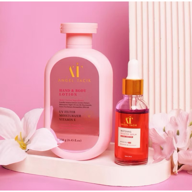 PAKET WHITENING SERUM ANGEL TACIK & HB ANGEL TACIK READY STOCK