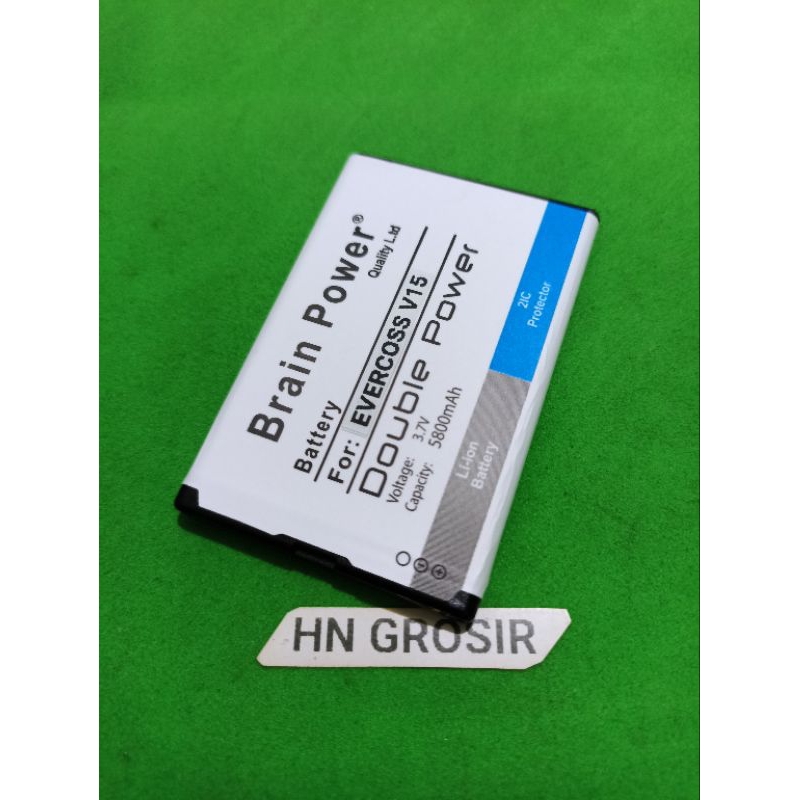 Baterai batre Cross atau Evercoss V15 double power battery hp