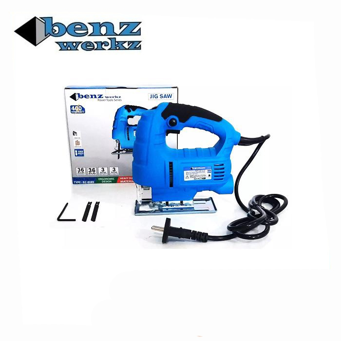 Mailtank Power - Mesin Jigsaw Benz Werkz / Mesin Potong Kayu / Mesin Gergaji Kayu Benz