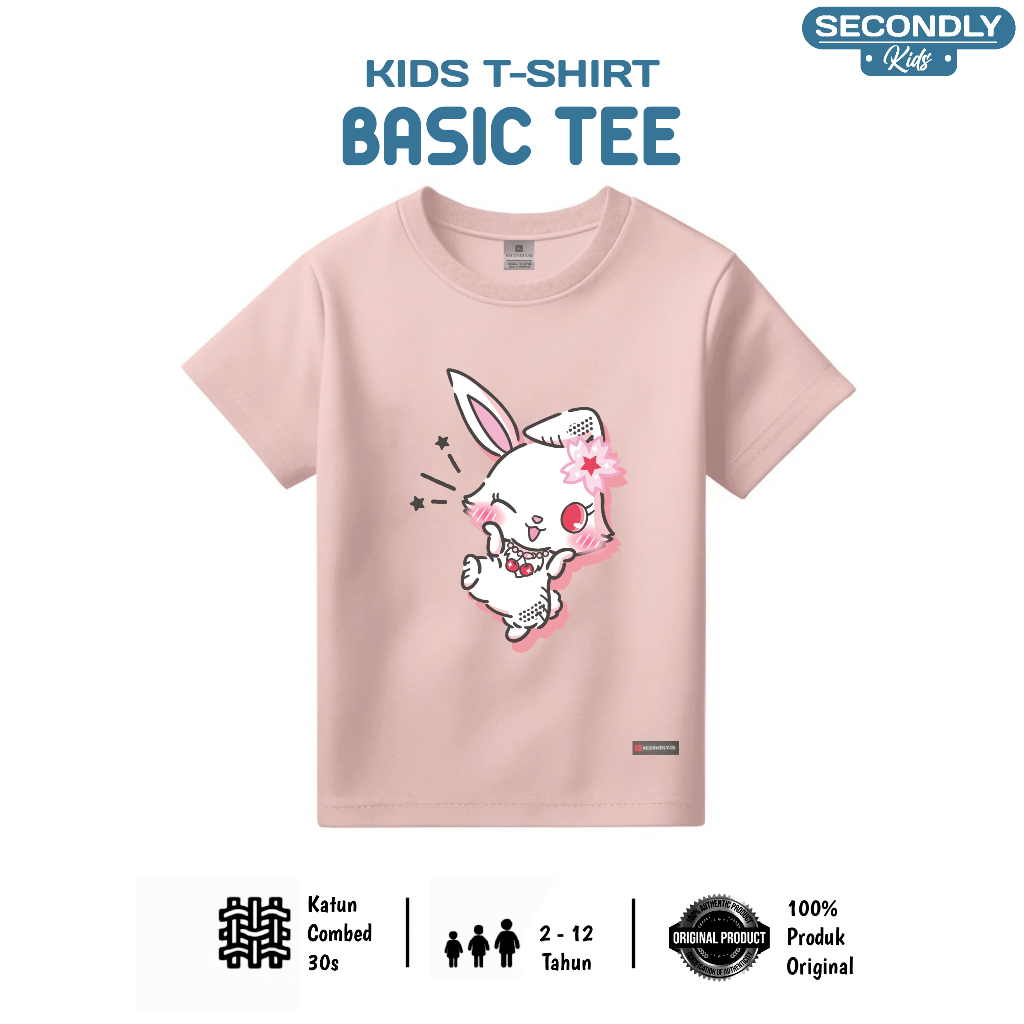 Kaos Anak Motif Karakter Sanrio Jewelpet Lucu – Katun Combed 30s Halus & Nyaman Dipakai 2 -12 Tahun