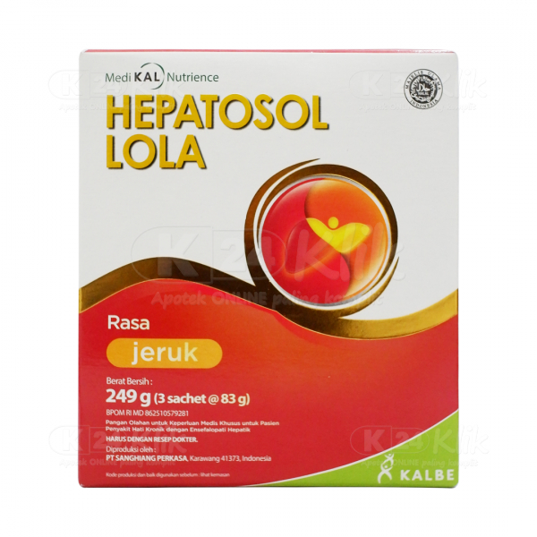 

Hepatosol Lola Jeruk 249gr (per Dos)