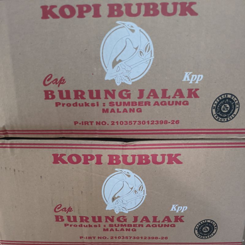 

KOPI JALAK DOS / 1 KARTON ISI 20pcs x 200gr [ Harga Grosir !! ]