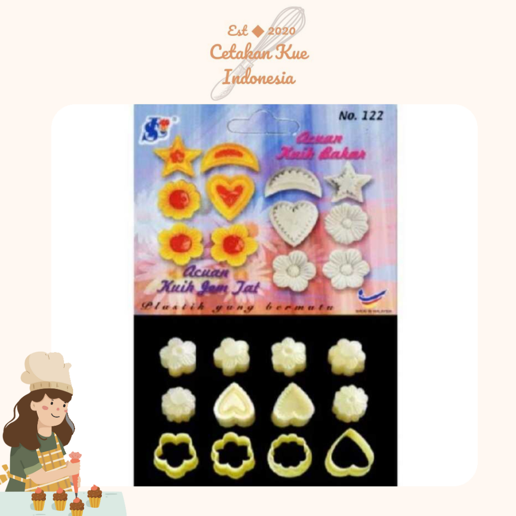 {CKI} Sin Lian cetakan kue semprit | Cetakan Kue Kering | Cetakan Kue Malaysia | Catakan Kue Bulan