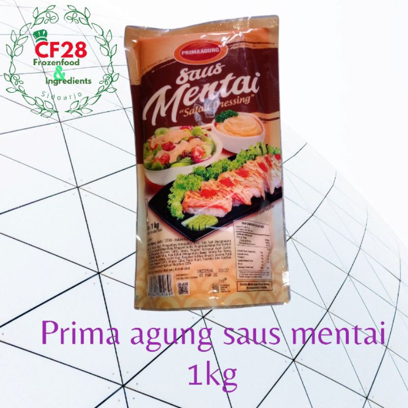 

Prima agung saus mentai 1kg
