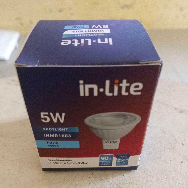 in-Lite Spotlight 5watt INMR1603 (putih)