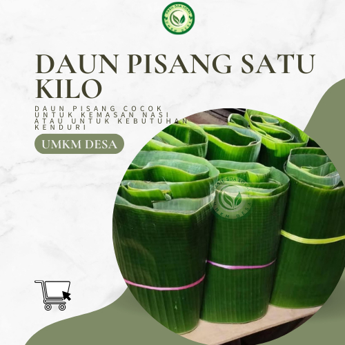 

Murah!!! Daun Pisang Kemasan 1 kg untuk Kebutuhan Makanan atau Kenduri