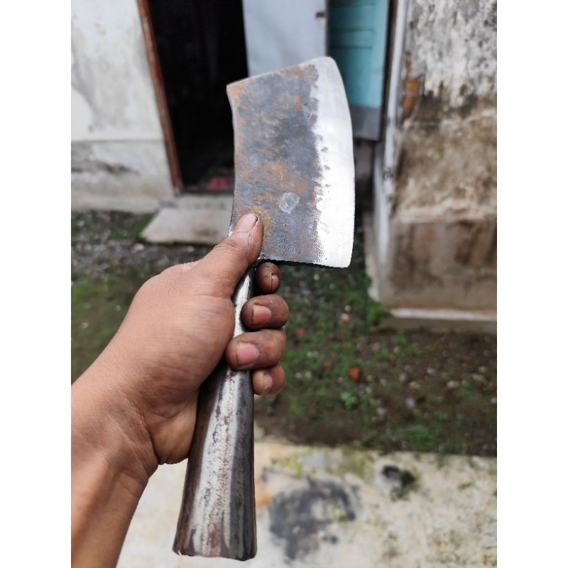 Pisau Daging Besar Pisau Cacah Bahan baja Perr, Pisau Cincang Tulang, Pisau Cacah Daging Ayam
