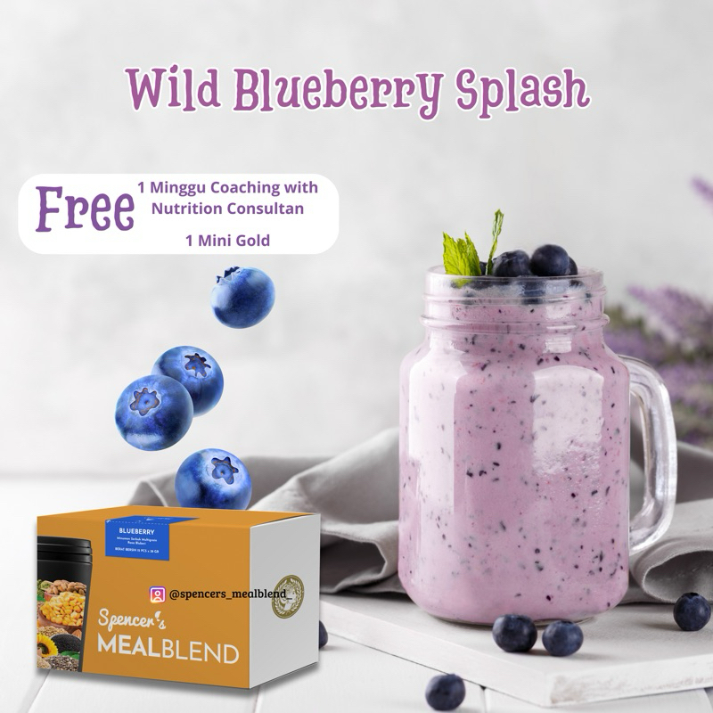 

Spencers Blueberry Multigrain Meal Replacement Langsing Alami Tanpa Pencahar Dan Sehat
