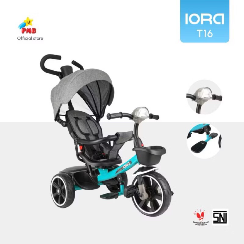 TRICYCLE PMB T16 IORA SEPEDA ANAK