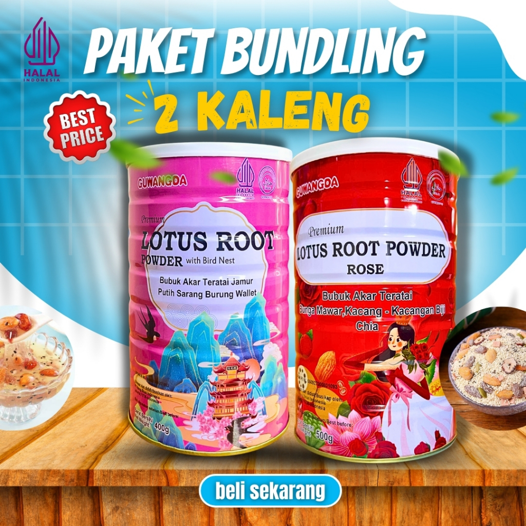 

[PAKET HEMAT] BUY 2 BUBUK AKAR TERATAI ALL VARIAN GU XUAN XIANG