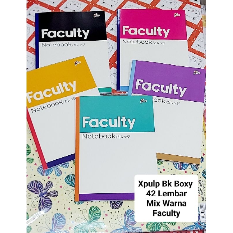 

Xpulp Buku Tulis Boxy 42 Lembar Faculty /Buku Tulis B5 /Buku Tulis Besar/Buku Boxy